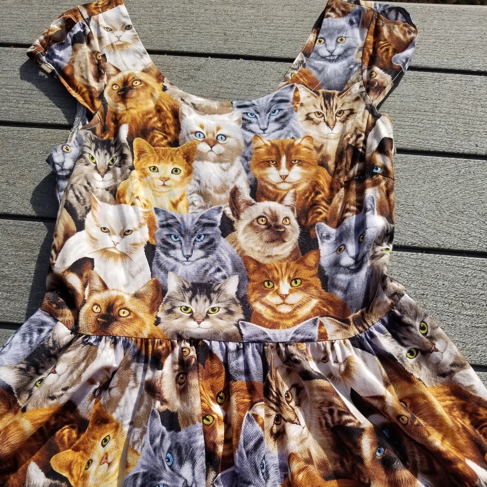 Retrolicious Cat Dress